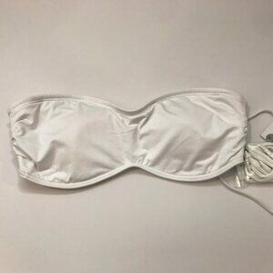 Bikini Top White O'Neill Large NWT